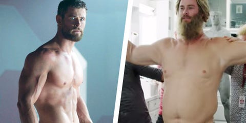 Chris Hemsworth Becomes Fat Thor In Bts Avengers Endgame Clip