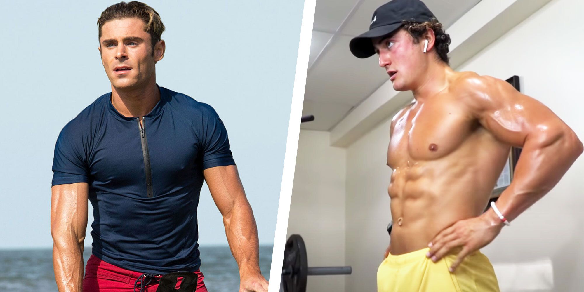 Youtuber Took On Zac Efron S Baywatch Training For 24 Hours