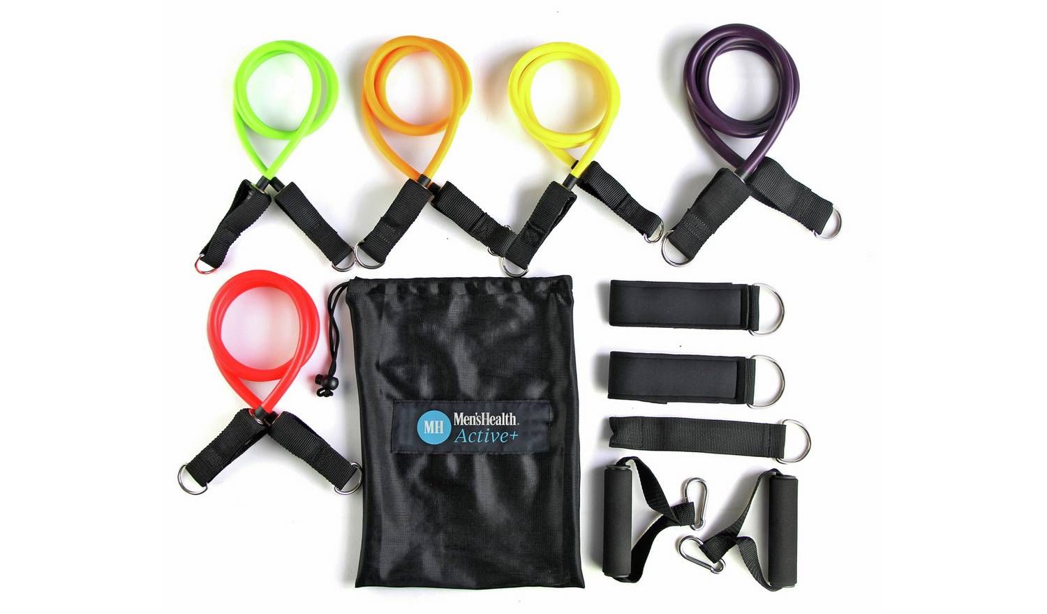 men's health resistance bands set of 3