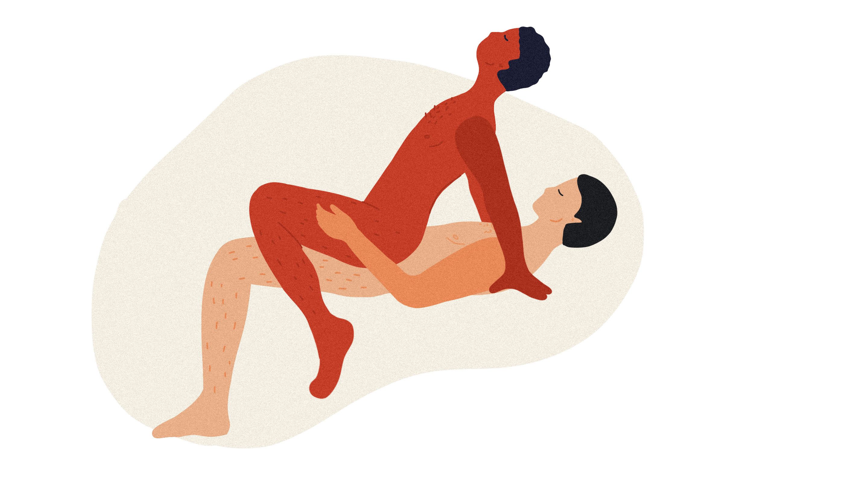easiest gay sex positions for giver