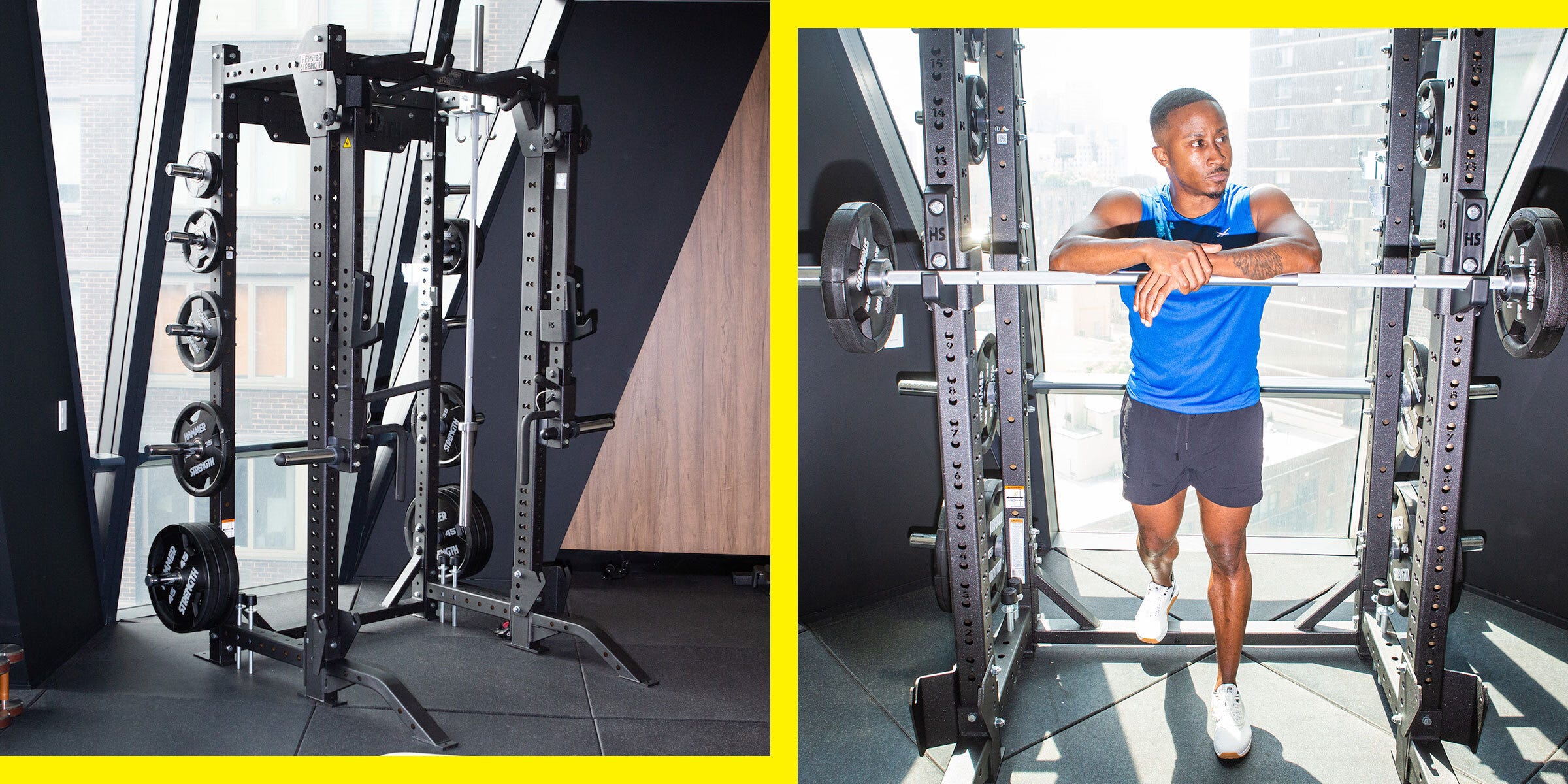 Our Fitness Editor Is Obsessed With This Tricked-Out Weight Rack