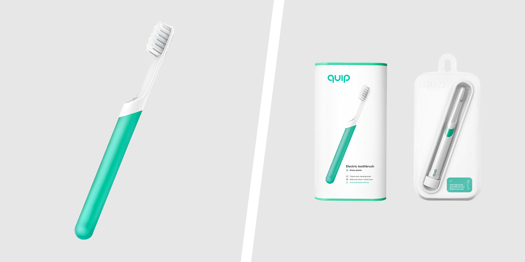 quip toothbrush head
