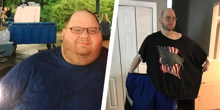 Robert Morris weight loss transformation