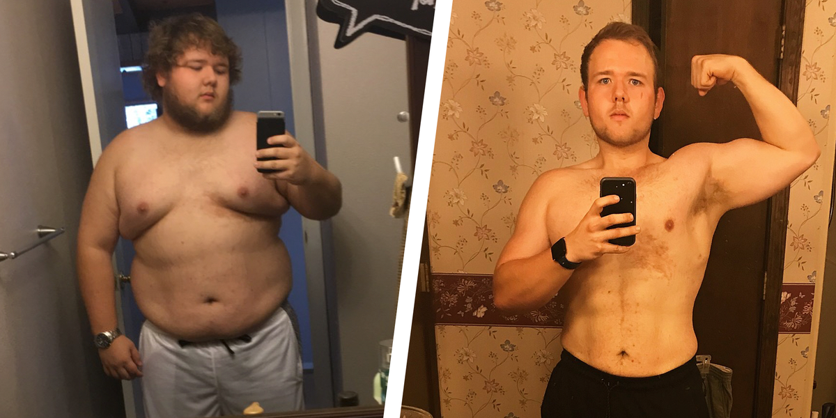 Man Achieves 1 Pound Weight Loss Transformation Then Builds Muscle