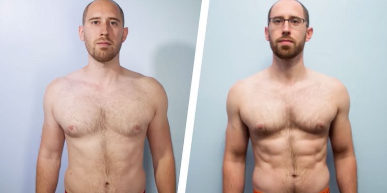 Watch A Man Get Six Pack Abs In A Six Week Transformation Video 
