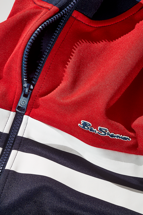 Ben Sherman Colour Block Tricot dark navy-Sport Veste Neuf Ben Sherman Colour Block Tricot dark navy-Sport Veste Neuf