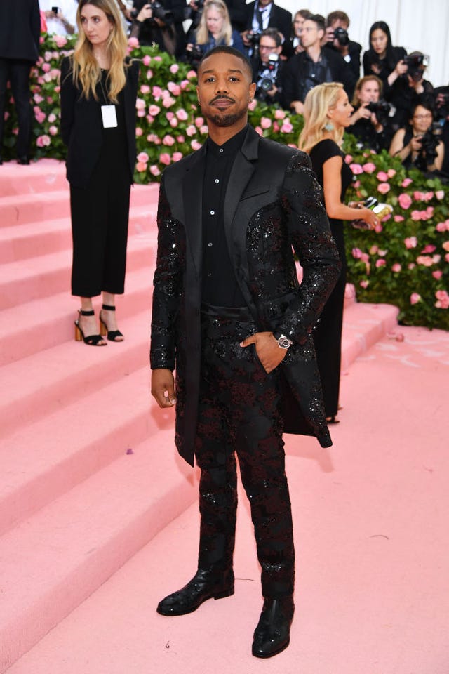 Michael B Jordan di Met Gala 2019