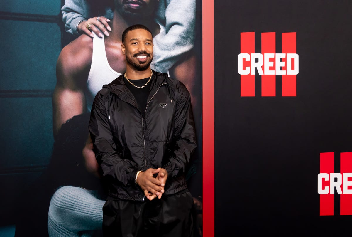Michael B. Jordan is reunited on the red carpet with a high school classmate who had made fun of him