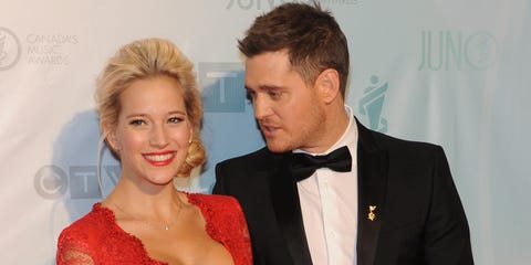 michael bublé just announced wife luisana lopilato is having a baby