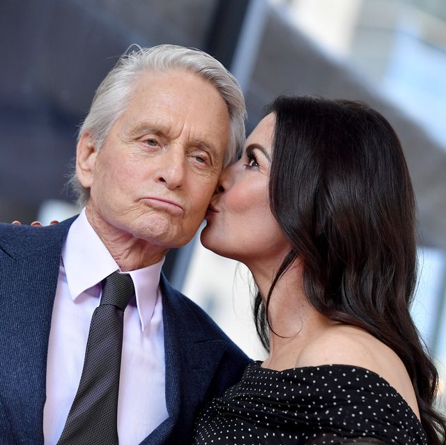 michael douglas honored with star on the hollywood walk of fame
