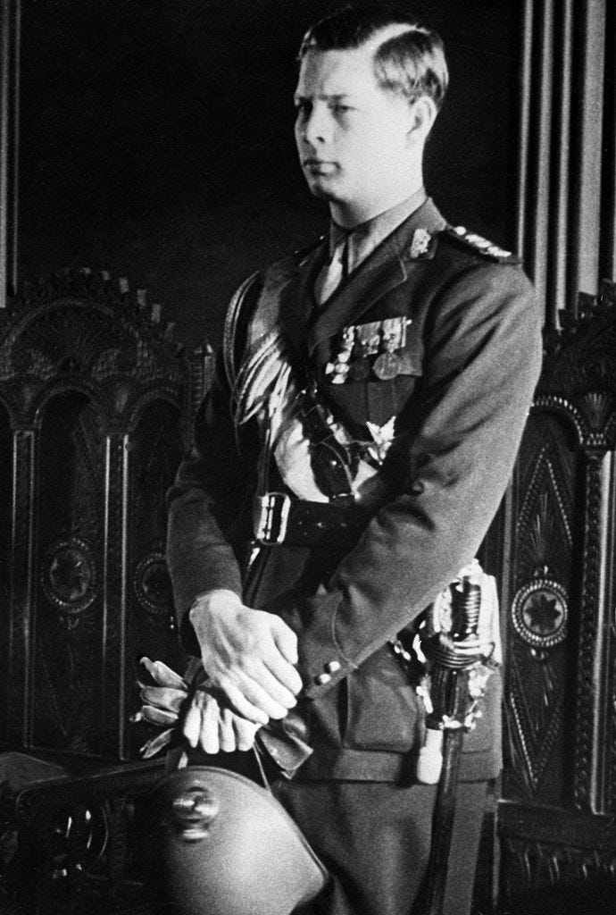 Michael I. - King of Romania *25.10.1921- King of the Romanians 1927-1930 and 1940-1947 - 01.01.1940 - Photographer.Netscape: Presse-Illustrationen Heinrich Hoffmann - 発行元。 'Deutschland' 24/1940 Vintage property of ullstein bild