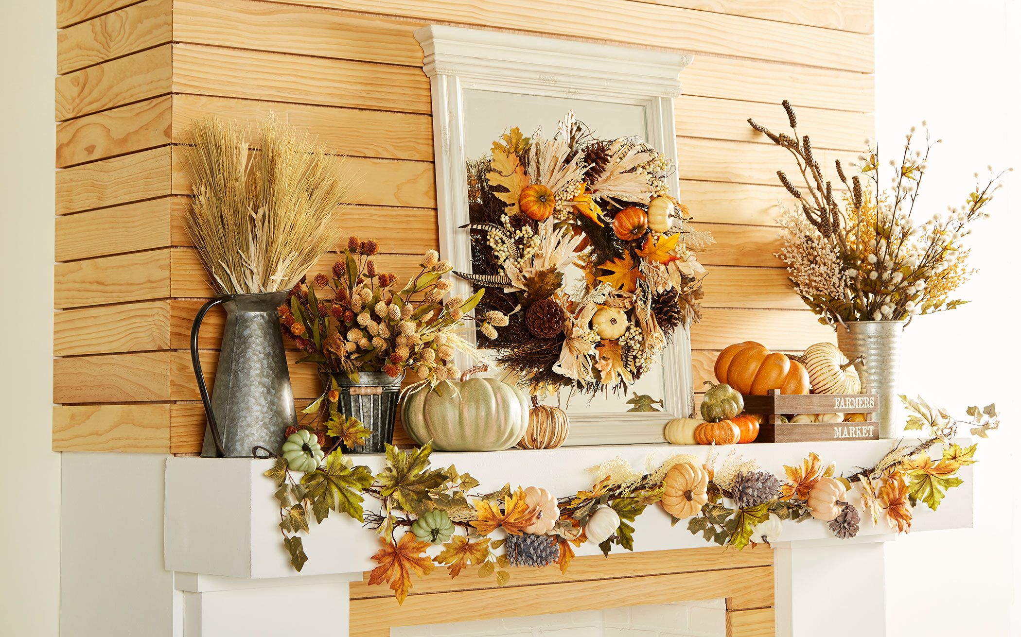 Michaels Fall Decor Cheap Fall Decorating Ideas For The Mantel