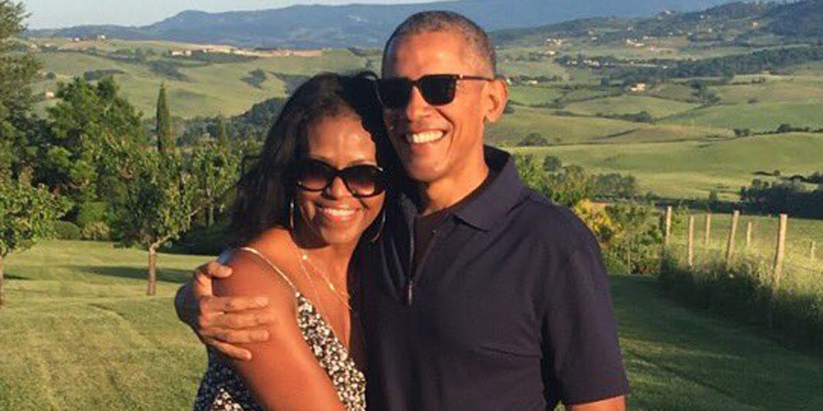 The Obamas' Valentine's Day Messages to Each Other Are Perfect