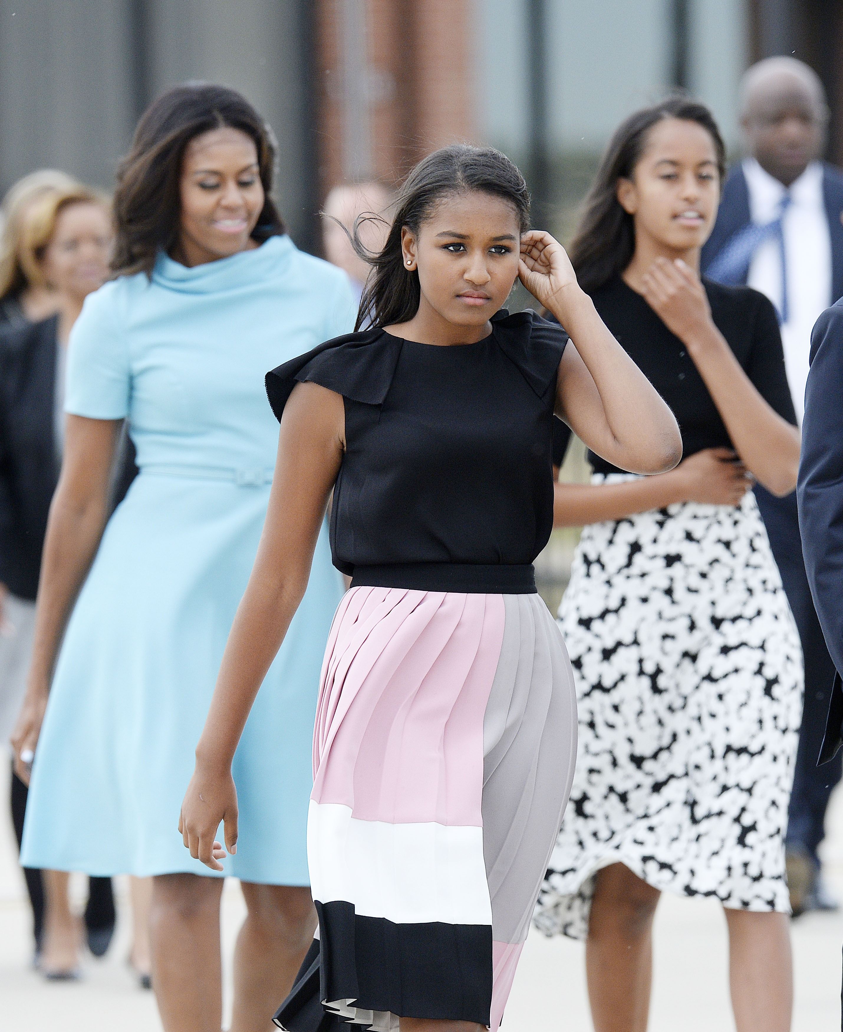 Drie lessen die Michelle Obama haar dochters leert afbeelding foto