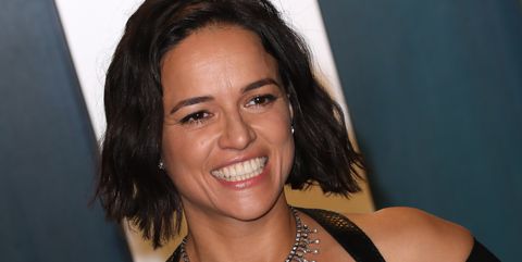 beverly hills, california   february 09  michelle rodriguez attends the 2020 vanity fair oscar party at wallis annenberg center for the performing arts on february 09, 2020 in beverly hills, california photo by toni anne barsonwireimage