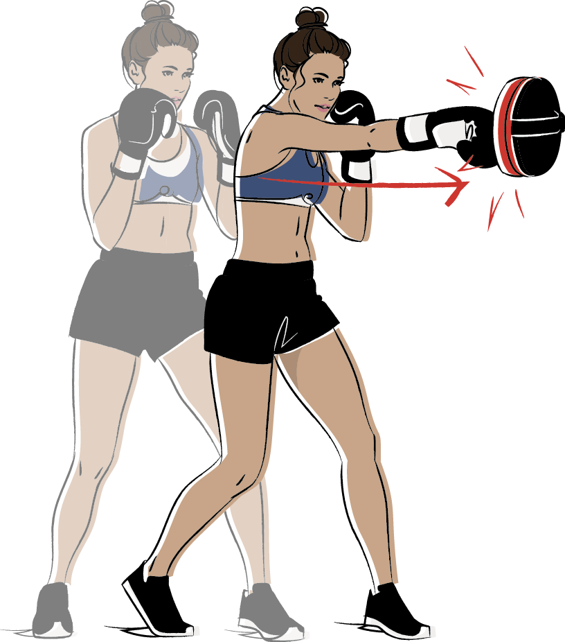 boxing pad exercises
