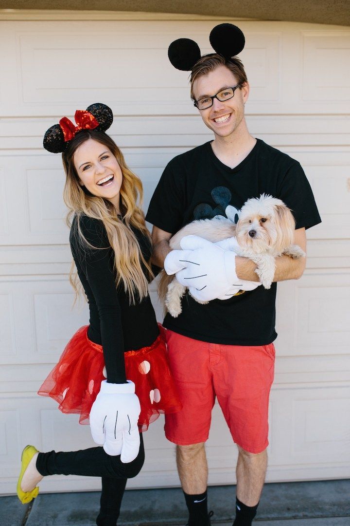 mickey and minnie couple costumes