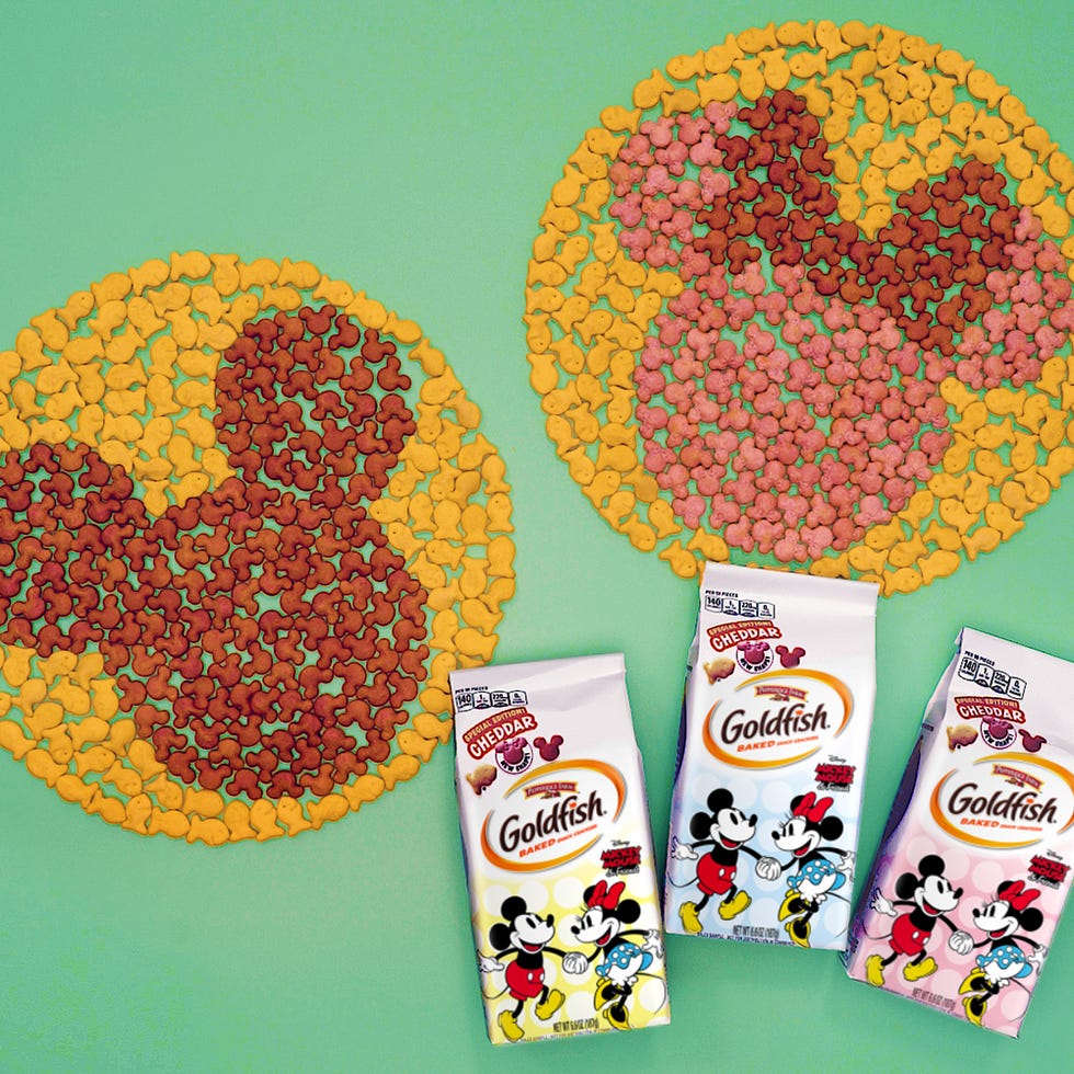 mickey mouse goldfish snacks