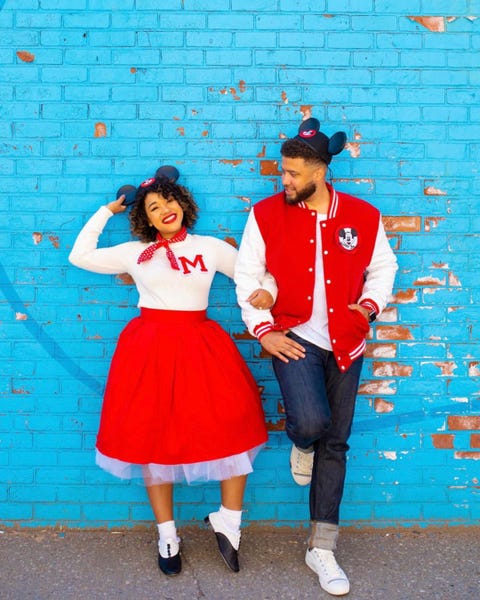 mickey mouse couples halloween costumes