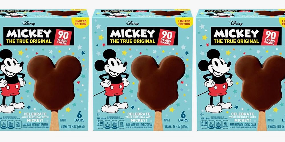 Mickey Mouse Ice Cream Bars Are Now Available Outside of Disney Parks