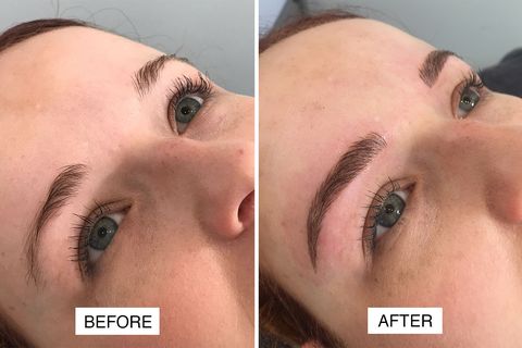 microblading eyebrows after before eyebrow tattoo permanent semi microblade know everything need treatment goldberg whoopie should difference between right makeup