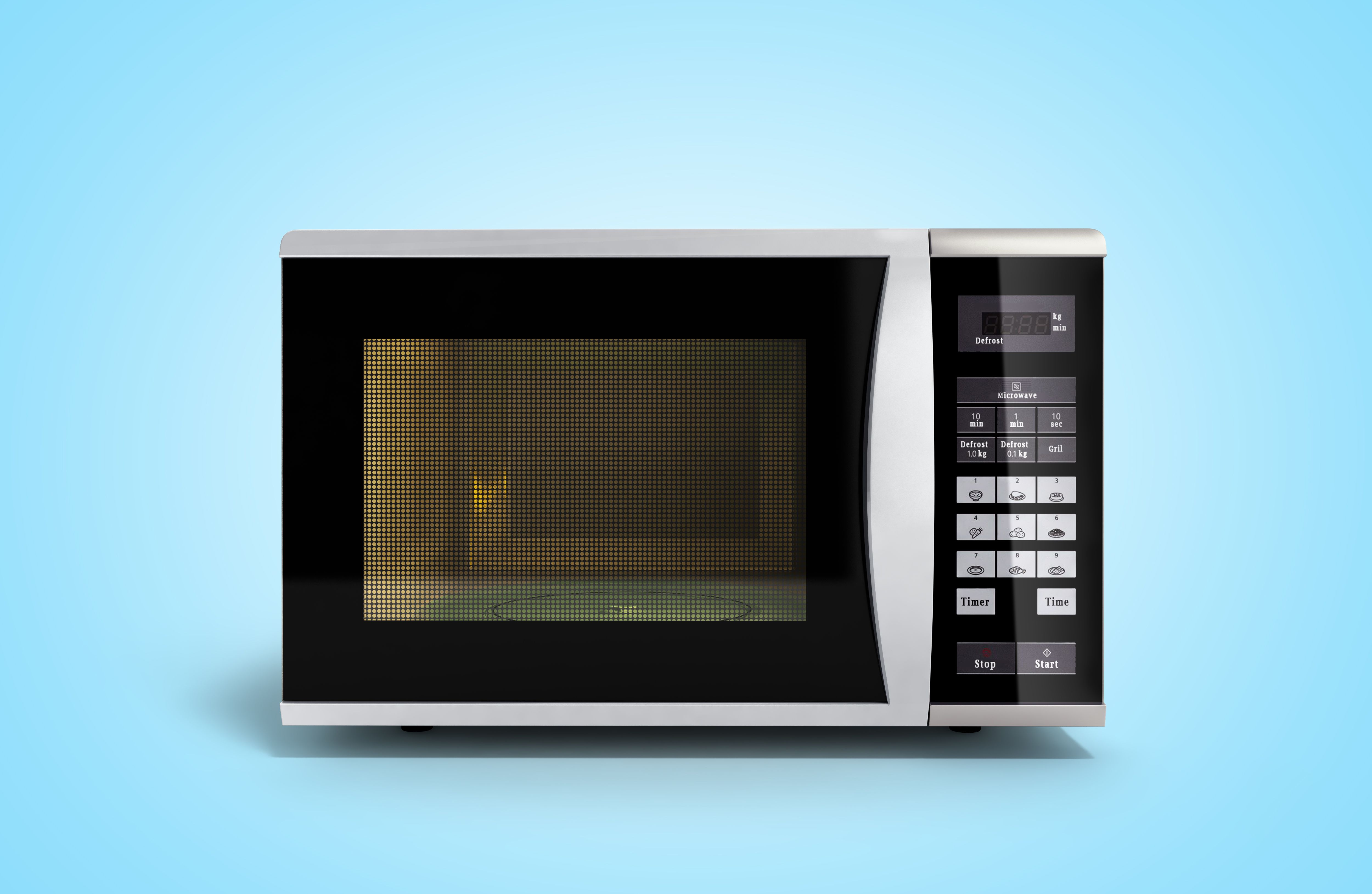 How many watts is a microwave