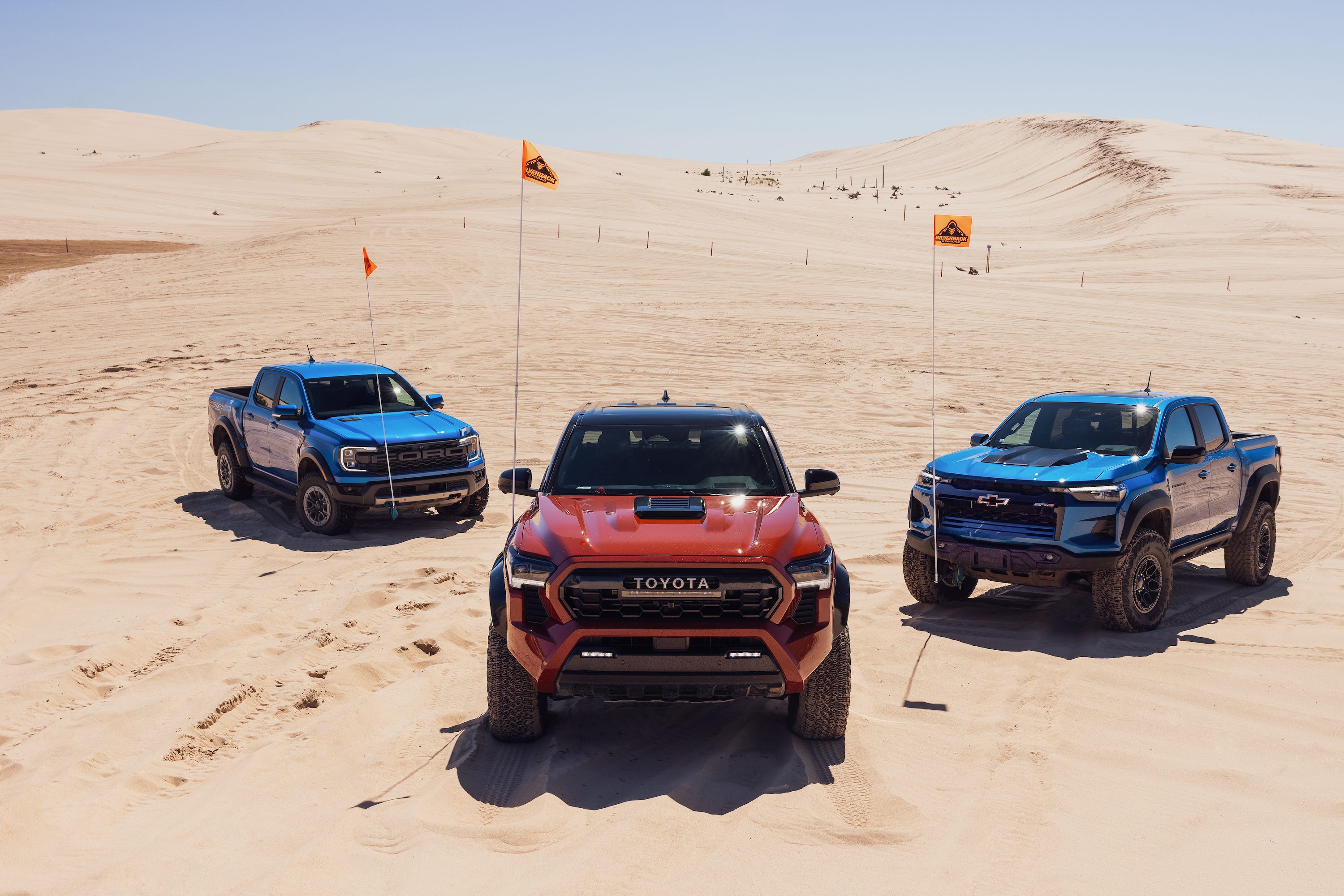 Which Truck Rules Off-Road? Ranger Raptor vs. Tacoma TRD Pro vs. Colorado ZR2 Bison