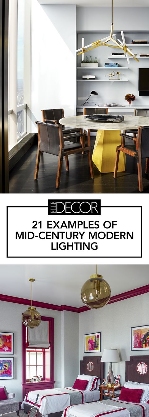 mid-century modern lighting 