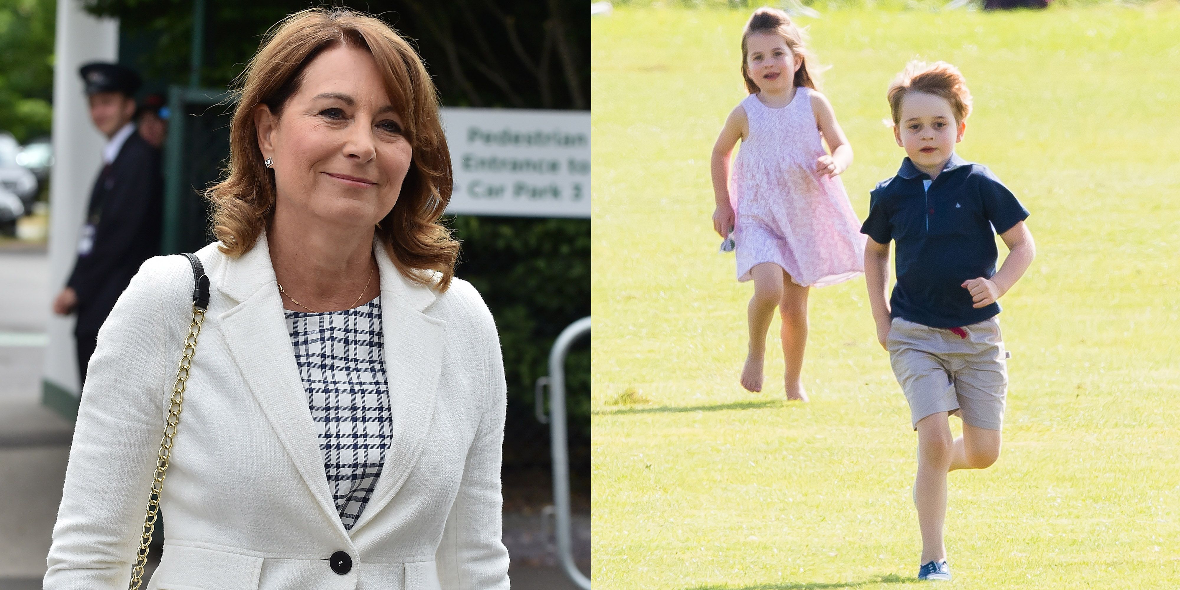 Prince George And Princess Charlotte Spotted Visiting Grandma Carole ...