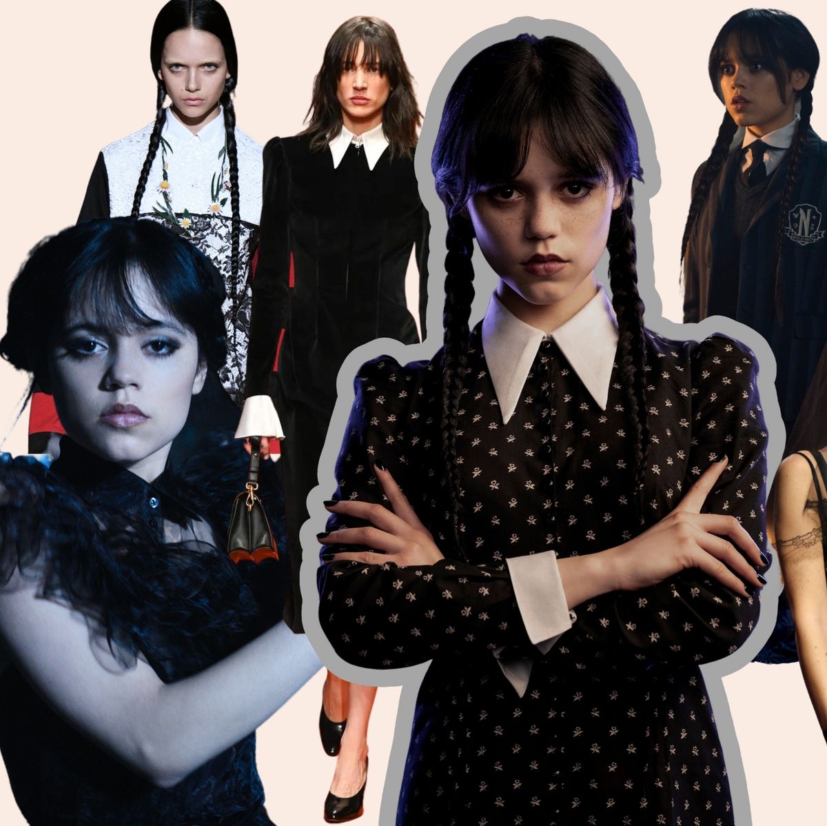 El estilo de Miércoles Addams y todas las tendencias góticas, 'vamp' y  'dark' que vuelven por la serie de Netflix