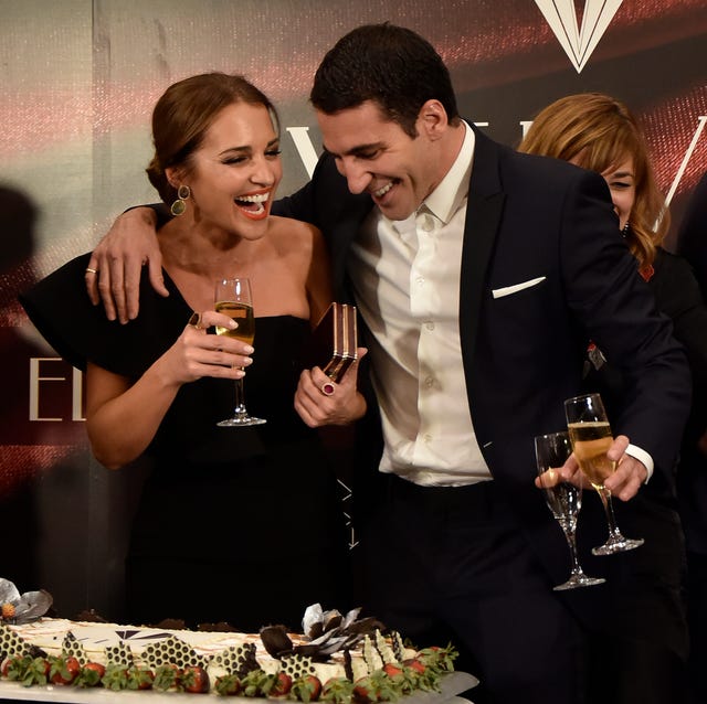 Miguel Ángel Silvestre-Paula Echevarría-'Galerias Velvet' Final Serie Party In Madrid Miguel Ángel Silvestre-Paula Echevarría-'Galerias Velvet' Final Serie Party In Madrid