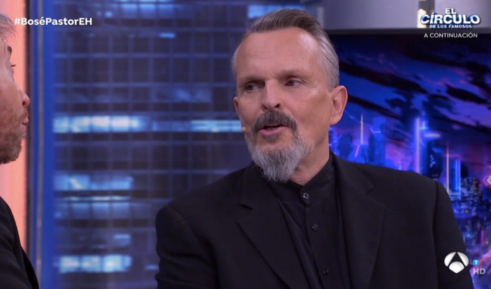 Miguel Bosé recounts in 'El Hormiguero' the hardest episodes of his life
