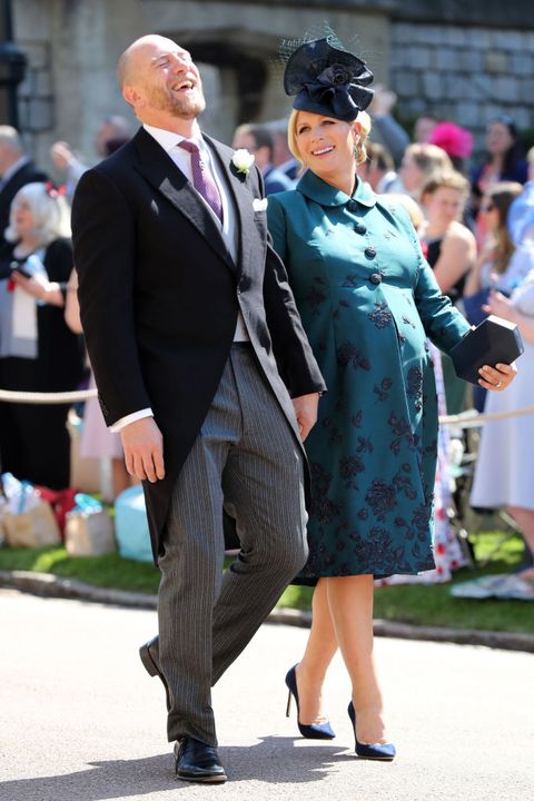 Zara Phillips And Mike Tindall Just Shared The Sweetest Pda Moment At The Royal Wedding