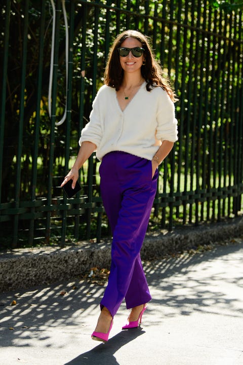 Clothing, Street fashion, Fashion, Purple, Cobalt blue, Pink, Violet, Shoulder, Footwear, Waist, Clothing, Street fashion, Fashion, Purple, Cobalt blue, Pink, Violet, Shoulder, Footwear, Waist,