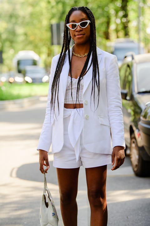 White, Clothing, Street fashion, Eyewear, Photograph, Black, Sunglasses, Fashion, Shoulder, Outerwear, White, Clothing, Street fashion, Eyewear, Photograph, Black, Sunglasses, Fashion, Shoulder, Outerwear,