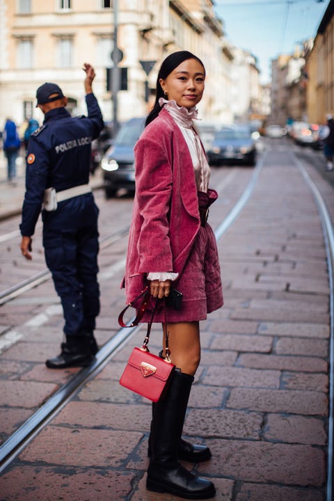 The Best Street Style At Milan Fashion Week Ss21