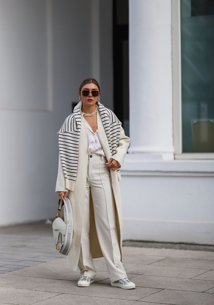 Cómo combinar un abrigo blanco: 20 ideas de 'looks'