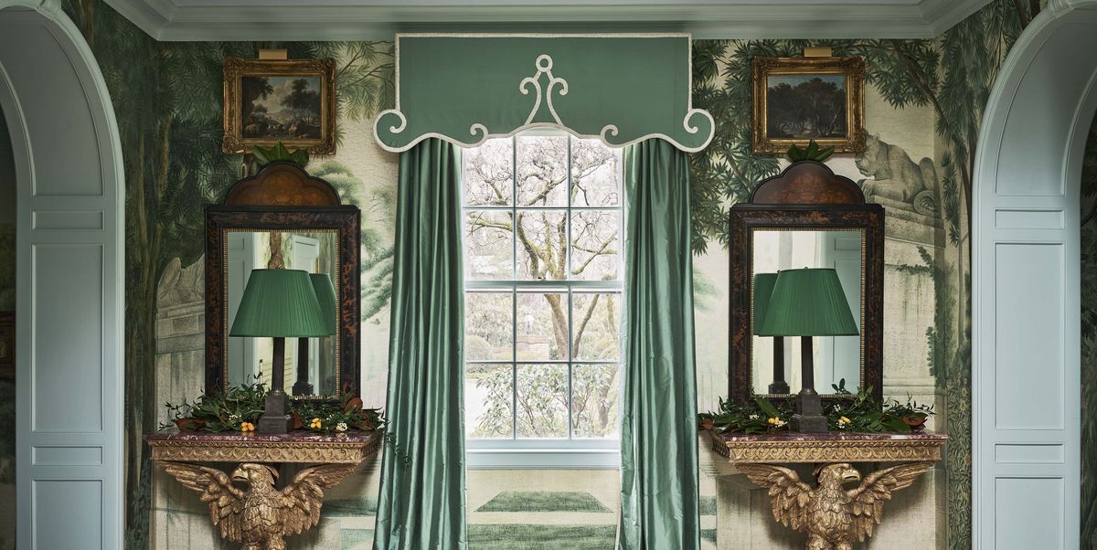 20 Best Window Treatment Ideas Modern, Green Taffeta Curtains