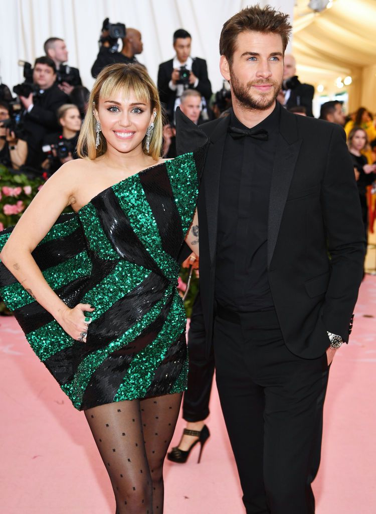 Miley Cyrus and Liam Hemsworth Attend Met Gala 2019