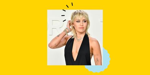 miley cyrus on why she got a blonde mullet