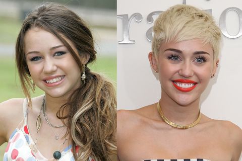 Miley Cyrus has transformed her hair with new short blonde 'lob'
