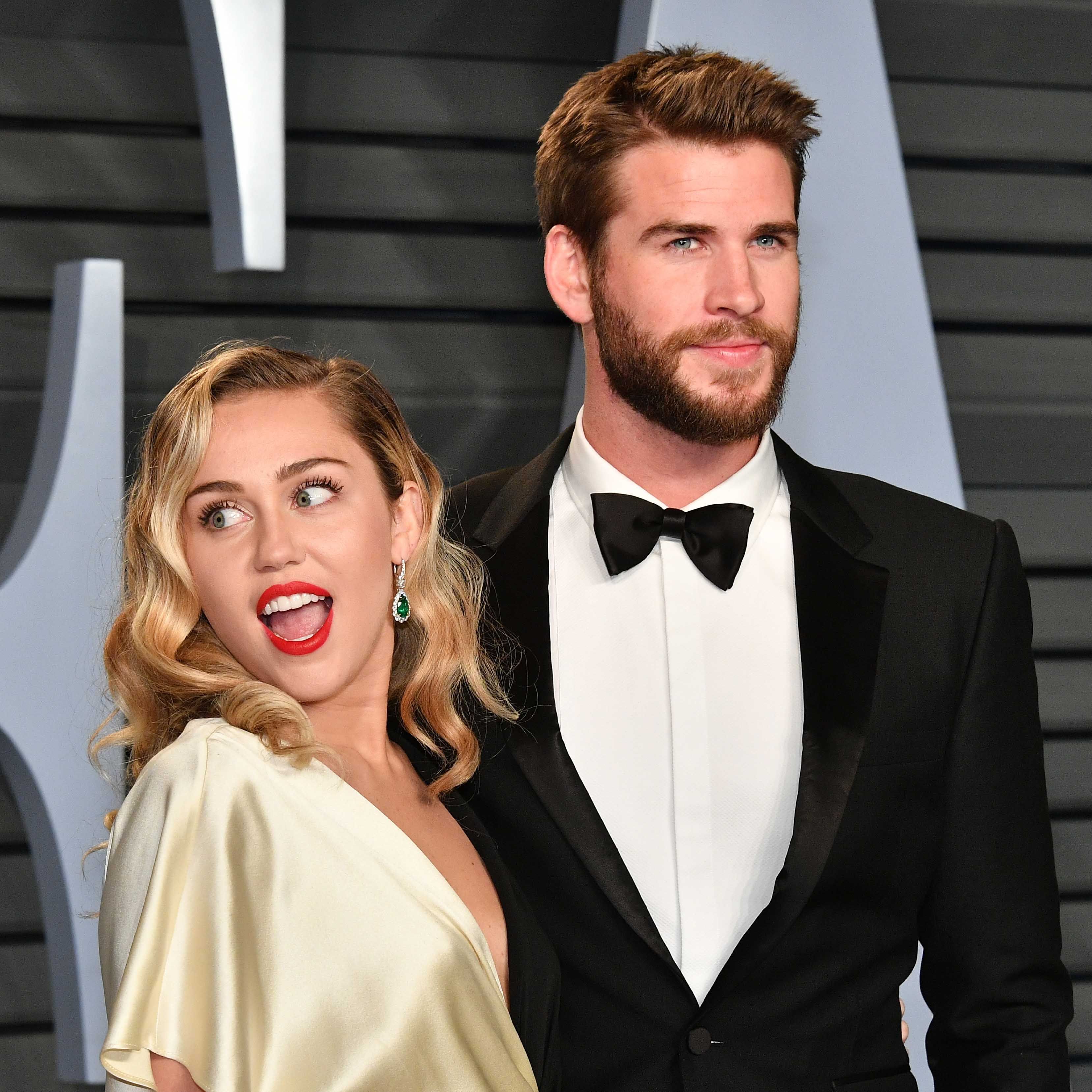 Liam Hemsworth Commented On Miley Cyrus Instagram Photo With A Thirsty Reply