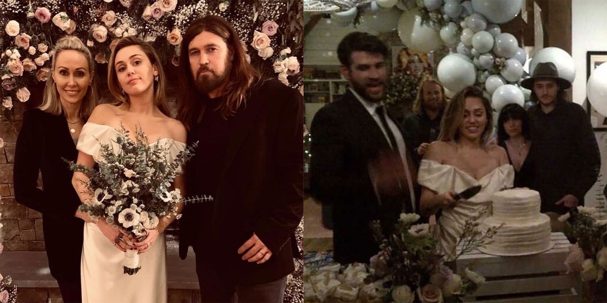 Miley Cyrus And Liam Hemsworth S Wedding Details Decor