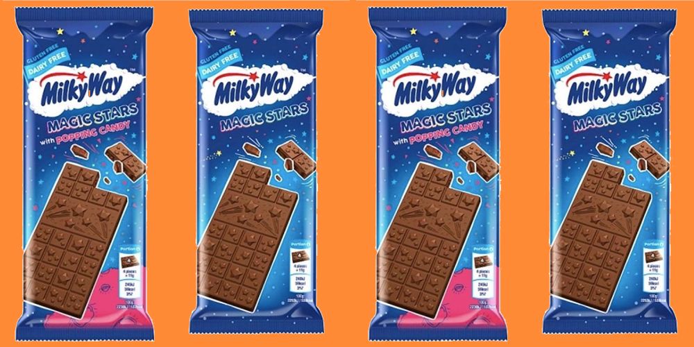 milky way stars chocolate bar