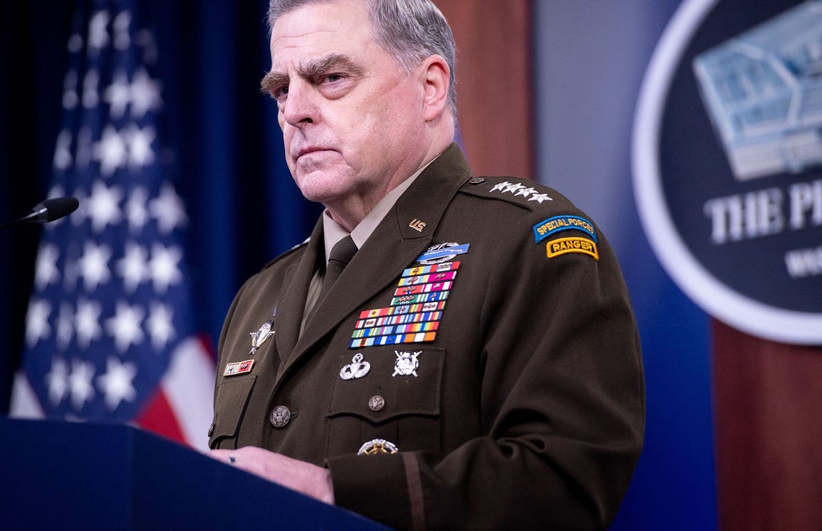 General Mark Milley Intervened to Stop Trump Lashing Out After January ...