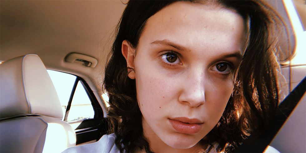 Millie Porn Model Fashion - Millie Bobby Brown Quit Twitter Because Someone Turned Her ...