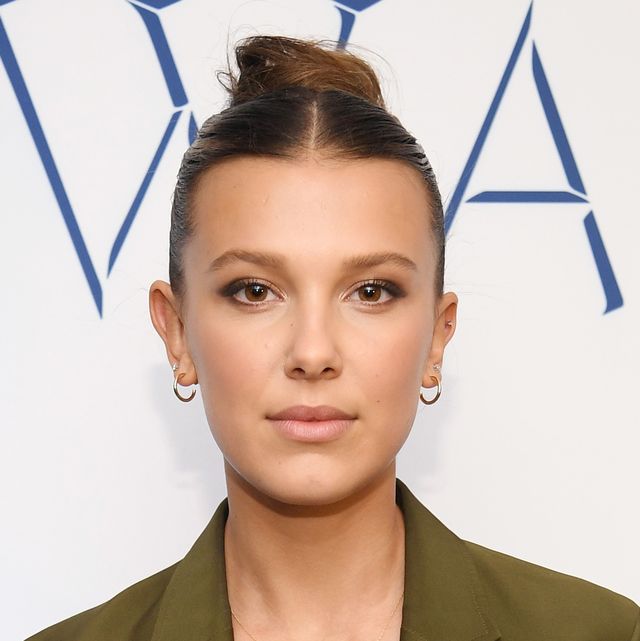 millie bobby brown 90s hair hairstyle