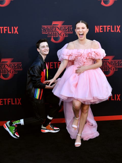 millie bobby brown and noah schnap