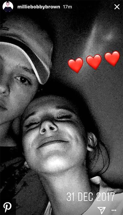 millie instagram story 