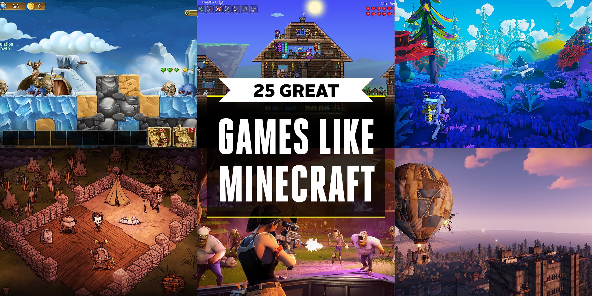 25 Games Like Minecraft What Games Are Similar To Minecraft